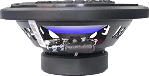Vista 3 de Massive Audio Altavoces LED coaxiales marinos T65XE de 6.5 pulgadas 80 W RMS / 160 W máximo, IP65 impermeable, resistente a los rayos UV