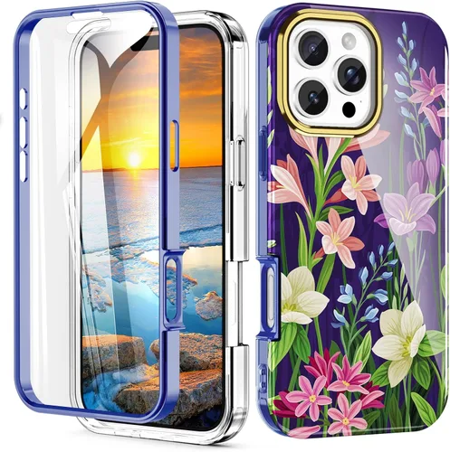 Vista 41 de Bonita funda de mármol para iPhone 11 Pro Max de 6.5 pulgadas, fabricada con protector de pantalla, ligera y elegante, cuerpo completo, a prueba