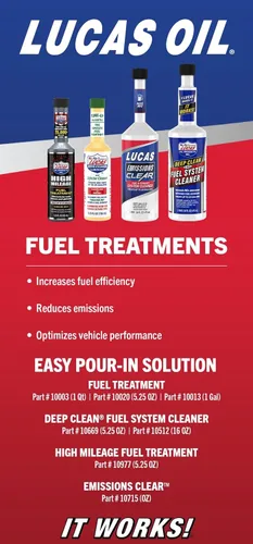Vista 5 de Lucas Oil 10977 Tratamiento de combustible de alto kilometraje - 5.25 onzas