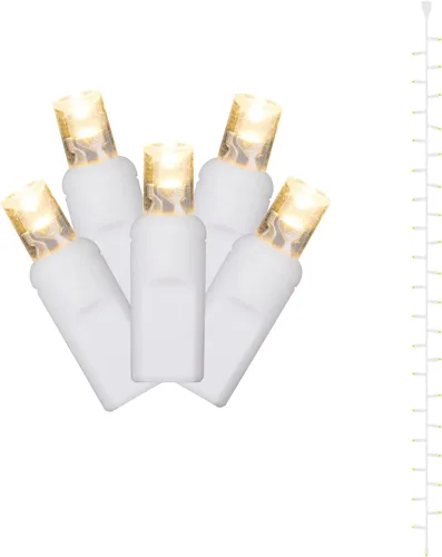 Vista 3 de Vickerman X13W529 - Juego de 25 luces LED Twkle Wa, 1 unidad, color blanco puro