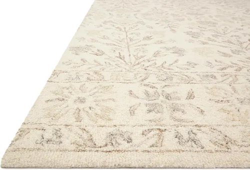 Vista 3 de Loloi Norabel - Alfombra de pasillo color marfil/neutro de 2'-6" x 7'-6" Marfil/Neutral