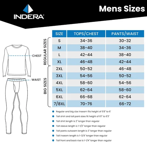 Vista 7 de Indera Men's Cotton Rib Knit Union Suit