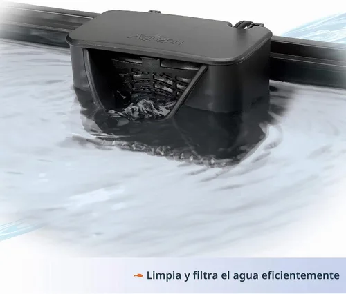 Vista 6 de Aqueon QuietFlow E - Filtro de alimentación interno extra pequeño - 3 galones