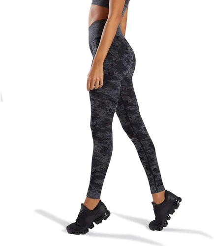Vista 4 de WodoWei - Leggings de cintura alta, sin costuras, 78 de longitud, pantalones de yoga