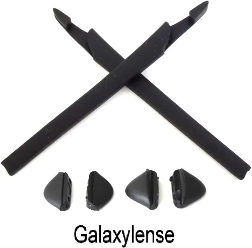 Vista 2 de GALAXYLENSE Almohadillas de nariz y orejeras para Oakley Crosslink negro OX8118 OX8027 OX8029 OX8030 OX8031 OX8033 OX3149 OX3128
