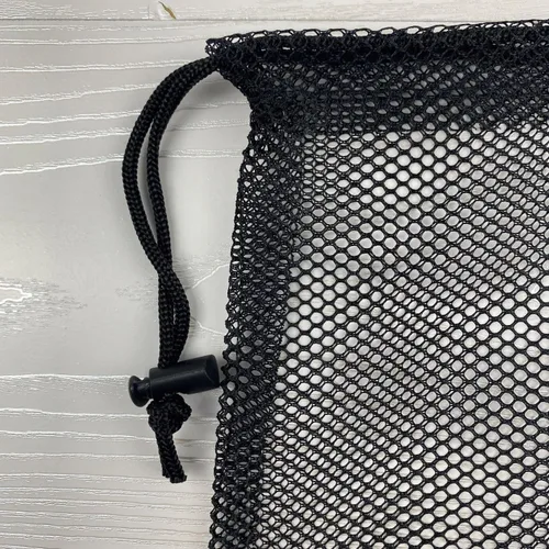 Vista 2 de 2 bolsas de malla para pelotas de golf y pickleballs, bolsa de malla de golf, bolsa de red multiusos, apta para pelotas de tenis de mesa