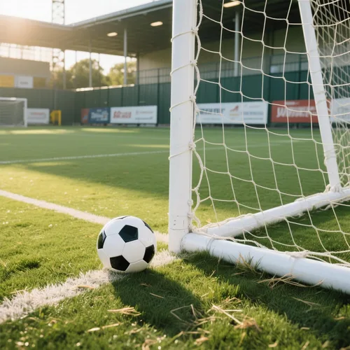 Vista 7 de Portería de fútbol, red de fútbol de 6 x 4 pies para patio trasero, equipo de entrenamiento portátil, portería de fútbol blanco resistente al aire
