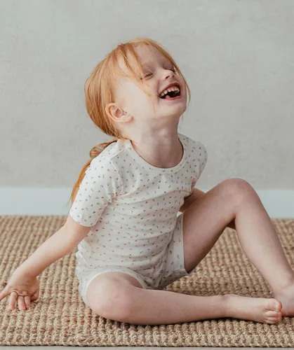 Vista 220 de AVAUMA Conjunto de pijama de algodón para bebés y niñas de 6 meses a 7 años