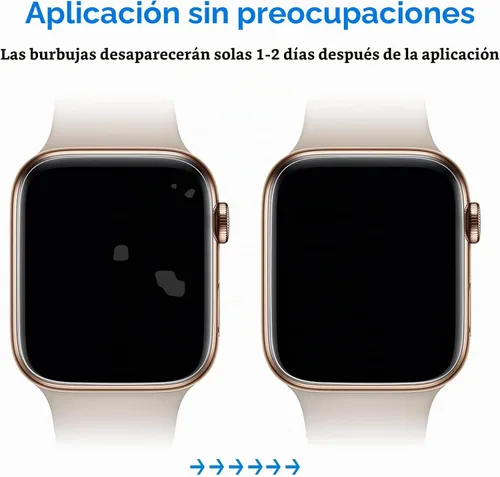 Vista 3 de JETech Protector de pantalla compatible con Apple Watch SE (2022/2020) /Series 6 5 4 de 1.57 pulgadas, película transparente de TPU HD, paquete de 3