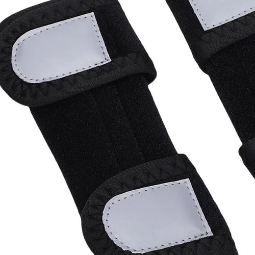 Vista 8 de Asixxsix Dog Front Leg Brace, Adjustable Support with Reflective Straps Breathable Mesh Fabric Dog Leg Braces, Sleeve for Ankle Injury Prevention