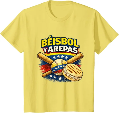 Vista 89 de Camiseta Beisbol y Arepas Venezuelas Baseball Pride Team 2026