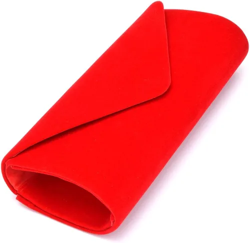 Vista 5 de U-Story Bolso de mano de terciopelo para mujer, para boda, fiesta, de noche