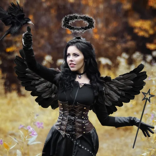 Vista 4 de Alas de ángel para adultos, alas de ángel y halo para niños y mujeres, alas de plumas, disfraz de Halloween para niños
