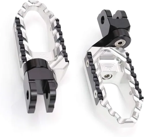 Vista 19 de MC MOTOPARTS Estriberas extendidas negras para riders amplias de 25mm compatibles con Razor MX350 MX400 MX500 MX650 Negro