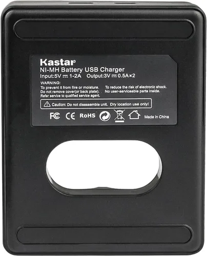Vista 5 de Kastar Paquete de 1 batería KAA2HR y cargador USB dual LCD de repuesto para Kodak EasyShare DX6340, DX6440, DX6445, Z1275, Z1285, Z650, Z650 ZOOM