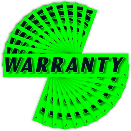 Vista 10 de Versa-Tags Adhesivos para parabrisas de 3ª fila, verde chartreuse, paquete de 12 Measuring 14.5 inches by 2.75 inches, High-Visibility Display, Made
