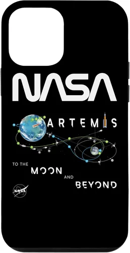 Vista 16 de NASA Artemis Mission Exploration Insignia Worm Logo Case for iPhone 17