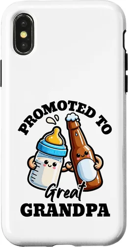 Vista 5 de Great Grandpa to Be Promoted to Great Grandpa Est. 2026 2027 Case for iPhone 16