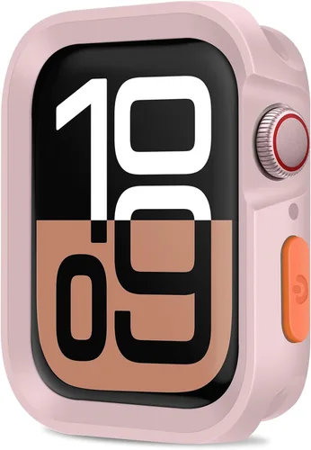 Vista 25 de Amizee Estuche Resistente Compatible con Apple Watch Series 9/8/7 41mm SE 3/2/1 Series 6/5/4 40mm, Funda Protectora de TPU Blanda a Prueba de Golpes