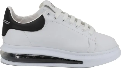 Vista 4 de Bonateks Tenis para hombre, color blanco, 10 estrecho, Blanco