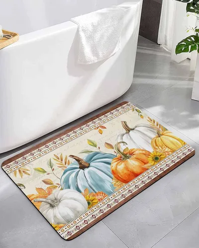 Vista 8 de Tapete de baño gris degradado para bañera, antideslizante, de secado rápido y absorbente, tierra de diatomeas, cocina, ducha, fregadero, lavable