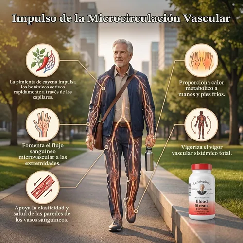 Vista 8 de Fórmula de Flujo Sanguíneo de Christopher's Original Formulas - Suplementos para la Circulación Sanguínea - Apoya la Elasticidad de las Venas, Flujo