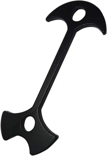 Vista 3 de 10 clavijas de estacas para tienda de campaña de espina de pescado, alargan la cubierta, tapón de anclaje de clavos, tensor de guyline, accesorios