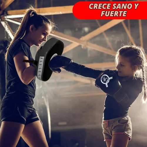 Vista 7 de SEISSO Kids Boxing Set for Boxing, Karate, Muay Thai, MMA Training