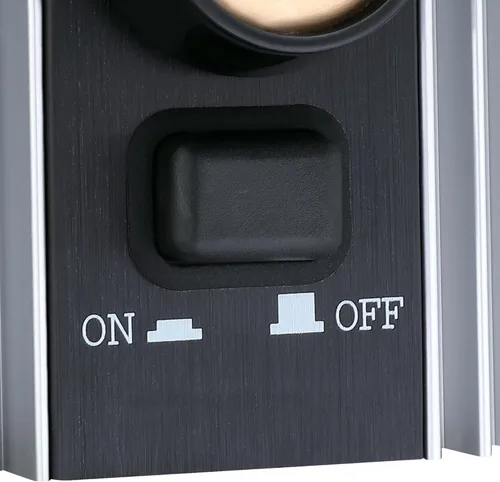 Vista 3 de Westinghouse 7788600 Control de pared giratorio de velocidad variable, compatible con ventiladores de techo de estilo industrial Jax, negro y níquel