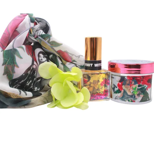 Vista 2 de Brujas Pie (Perfume de Pie de Brujas w/Furoshiki)