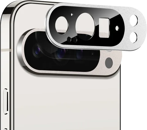 Vista 8 de YWXTW Protector de lente de cámara para Google Pixel 9 Pro XL 2024 (no para 9 Pro), [cobertura completa de metal] Protector de pantalla de vidrio