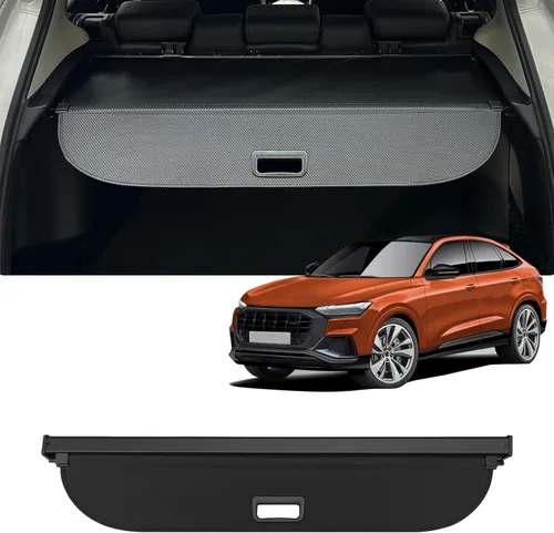 Vista 19 de AUXKO Cubierta retráctil de carga para Toyota Prius 2015-2010, cubierta de maletero de carga, cubierta de seguridad para 2015 2014 2013 2012 Prius