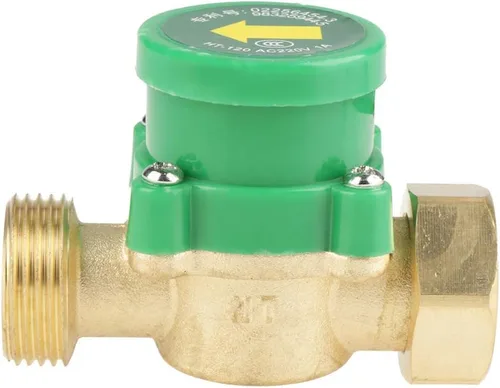 Vista 9 de Interruptor de sensor de flujo de agua, interruptor de bomba de agua de resistencia a altas temperaturas, alta sensibilidad para ducha