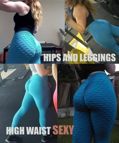 Vista 5 de AIMILIA - Leggings para mujer, levanta glúteos, anti celulitis, cintura alta, pantalones de yoga, entrenamiento, control de abdomen, mallas