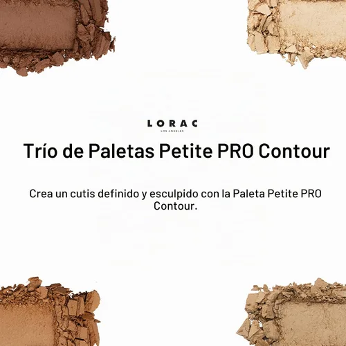 Vista 3 de LORAC Petite PRO - Paleta de polvos iluminador Trio2