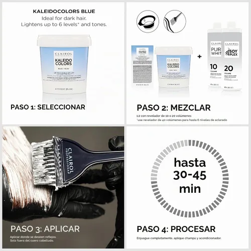 Vista 3 de Clairol Professional Kaleidocolors Powder Lightener