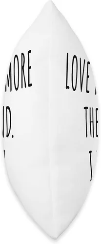 Vista 2 de Lovely Gift for Sleeping Relationship Partnership Love You More. The End. I Win. Almohada de relación, 16.0 x 16.0 in, multicolor