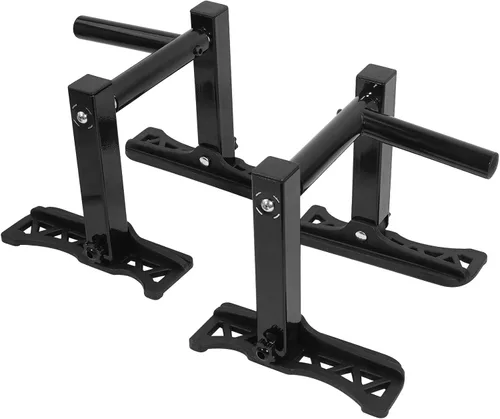 Vista 6 de Barra de dominadas mejorada para puerta, asas de barra de dominadas portátiles de entrenamiento de fuerza, equipo multifuncional para gimnasio