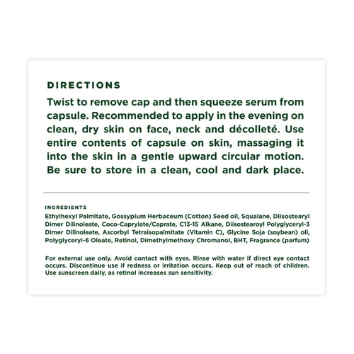 Vista 8 de Tree of Life Beauty Suero facial de vitamina C para piel seca y sensible (1 onza líquida) y cápsulas de suero de vitamina C y retinol