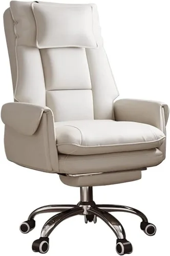 Vista 11 de High Back Computer Gaming Chair with Footrest Lumbar Backrest Design Executive Swivel Office Desk Chairs for Conference Room Living Bedroom