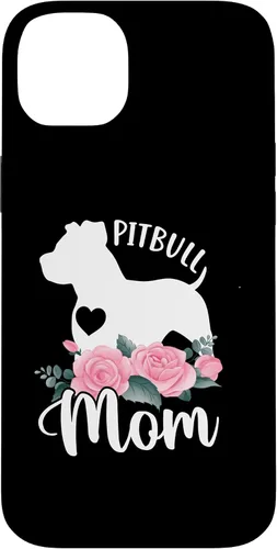 Vista 15 de Pitbull Mom Pitbulls Dog Cooler Saying Case for iPhone 17