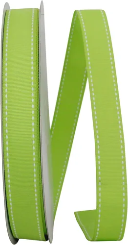 Vista 12 de Reliant Ribbon Linen Glimmer Harmony - Cinta con borde con alambre, 1-1/2 pulgadas x 50 yardas, marfil/dorado