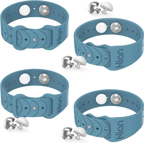 Vista 18 de Pulseras de mareo por movimiento, para adultos, niños y mujeres embarazadas, pulseras de acupresión antináuseas para automóvil, mar, aire, crucero