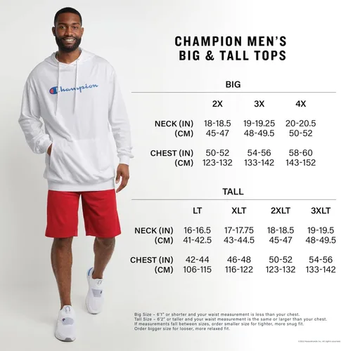 Vista 8 de Champion, Cotton Midweight Crewneck Tee,t-Shirt for Men(reg. Or Big & Tall)