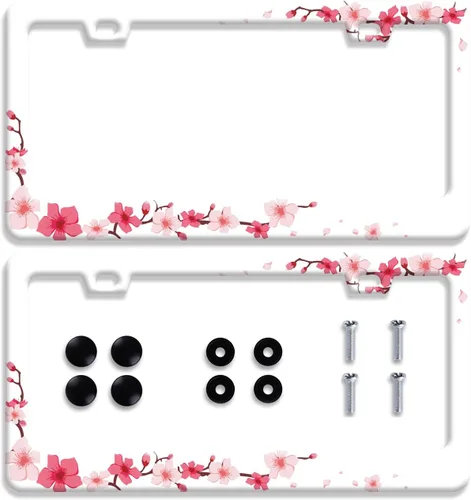 Vista 8 de No hay problema, ahora tenemos un problema el marco de matrícula se adapta al estándar de EE. UU Stainless Steel With Screws Rust Resistant For