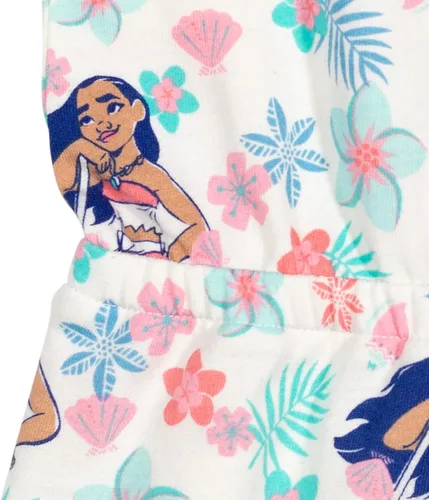 Vista 7 de Disney Princesa Moana Mulan Ariel Cenicienta Belle Mameluco infantil a niño grande