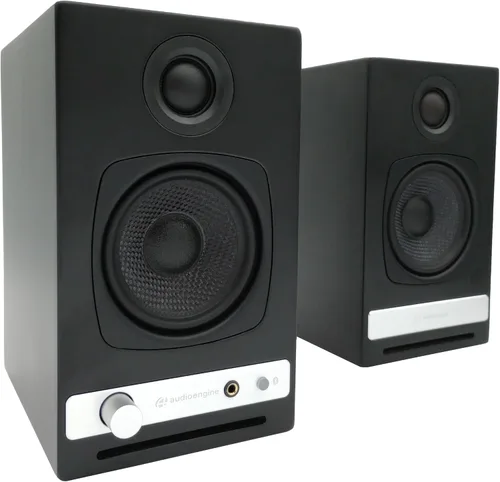 Vista 15 de Altavoces de sobremesa Audioengine A2+ inalámbricos Bluetooth de 24 bits - Altavoces de computadora de 60W para música
