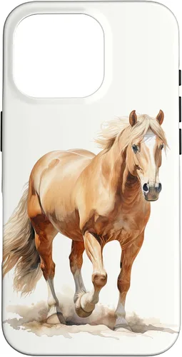 Vista 20 de Funda para iPhone 16 con diseño de caballo Palomino