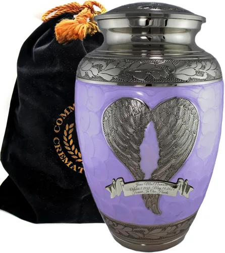 Vista 44 de Urnas de Cremación Conmemorativas para Cenizas Humanas de Adultas Femeninas - Urnas Personalizadas y Decorativas - Urnas Bellamente Hechas a Mano