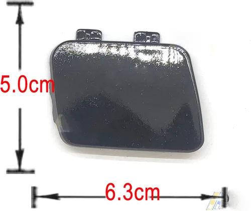 Vista 4 de Cubierta de remolque delantera para BMW 12-15 Serie 1 M-Sport E82 Coupé E88 Convertible Bumper Hook Eye Remolque Cap 51118057505 (blanco)